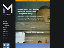 Tablet Screenshot of mlifestyle.org